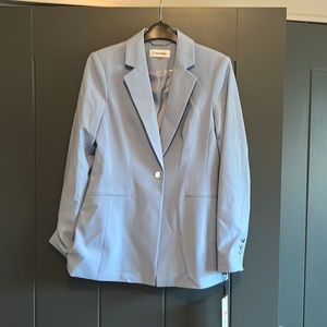 Calvin Klein Powder Blue Blazer Size 4
